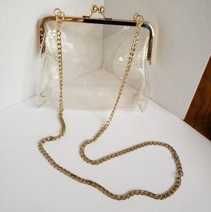 Clear Purse with chain strap